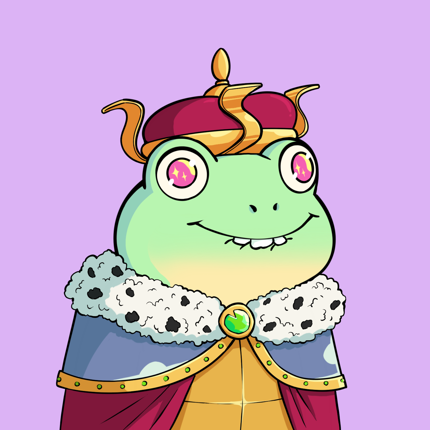 Royal frog of the Royal Court